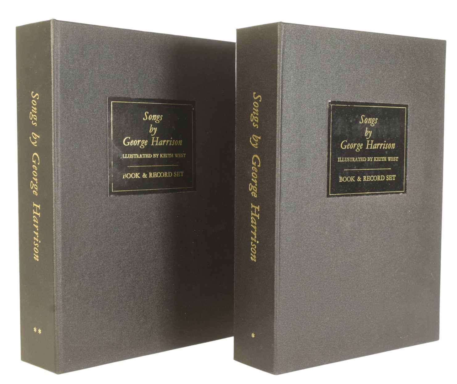 Lot 50 - GEORGE HARRISON & KEITH WEST - SONGS & SONGS VOL 2 - SIGNED LIMITED EDITION