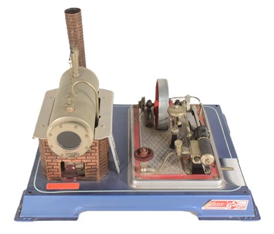 Lot 139 - VINTAGE GERMAN WILESCO STATIONARY STEAM ENGINE PLANT