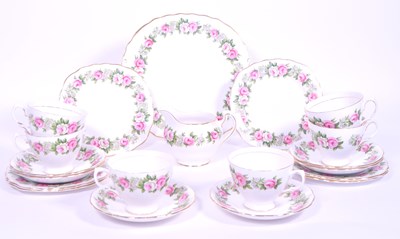 Lot 12 - COLCOUGH - ENCHANTMENT - 1997 CHINA PORCELAIN PART TEA SERVICE