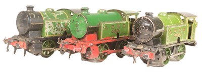 Lot 152 - MODEL RAILWAY - HORNBY O GAUGE CLOCKWORK LOCOMOTIVES