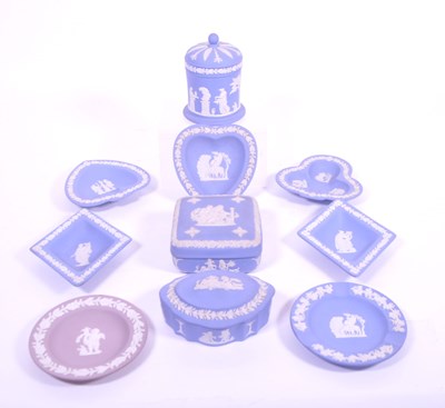 Lot 22 - WEDGWOOD - JASPERWARE - COLLECTION OF 20TH CENTURY BISQUE PORCELAIN