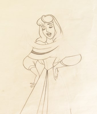 Lot 66 - WALT DISNEY - SLEEPING BEAUTY (1959) - PRODUCTION USED ANIMATION ART