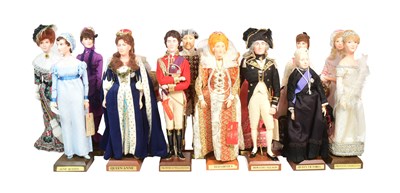 Lot 309 - DOLLS - COLLECTION OF X14 VINTAGE ANN PARKER ENGLISH COSTUME DOLLS