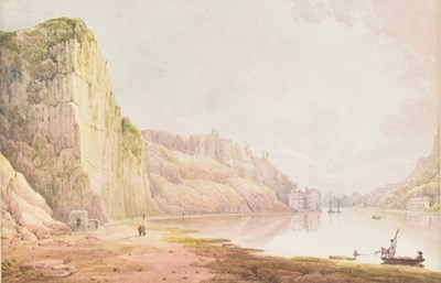 Lot 363 - FRANCIS DANBY ARA (1793-1861) - ST VINCENT'S ROCK & HOTWELLS WATERCOLOUR
