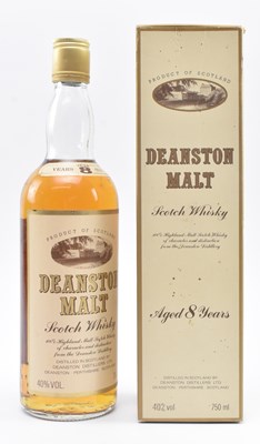 Lot 160 - DEANSTON MALT SCOTCH WHISKY AGED 8 YEARS IN ORIGINAL BOX