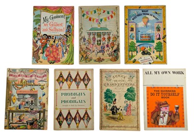Lot 86 - GUINNESS - COLLECTION OF SEVEN VINTAGE ADVERTISING BOOKLETS FROM THE 1930S & 1950S