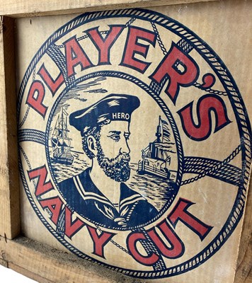 Lot 29 - PLAYER'S NAVY CUT SHIPPING CRATE