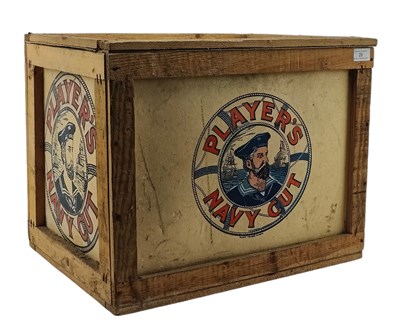 Lot 29 - PLAYER'S NAVY CUT SHIPPING CRATE