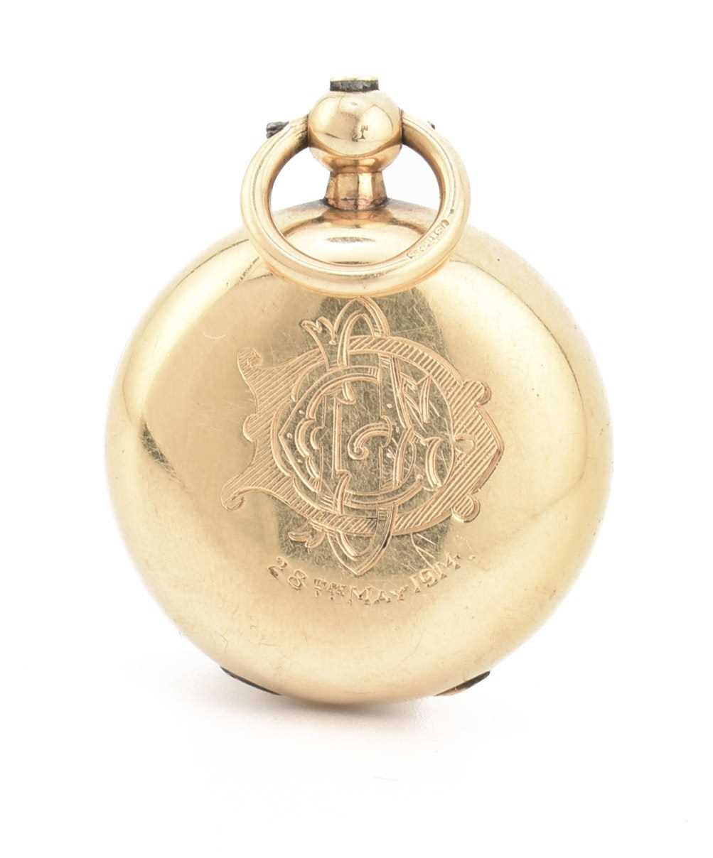 Lot 23 - VICTORIAN HALLMARKED 15CT GOLD SOVEREIGN CASE