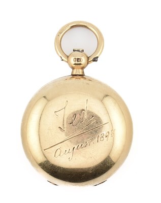 Lot 23 - VICTORIAN HALLMARKED 15CT GOLD SOVEREIGN CASE