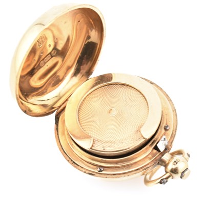 Lot 23 - VICTORIAN HALLMARKED 15CT GOLD SOVEREIGN CASE