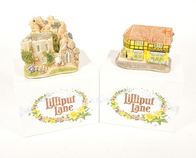 Lot 56 - LILLIPUT LANE - TWO 2014 CERAMIC COTTAGE COLLECTORS FIGURES