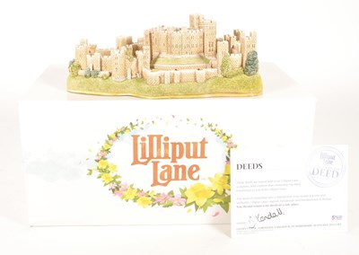 Lot 7 - LILLIPUT LANE - 2012 ALNWICK CASTLE CERAMIC COTTAGE FIGURE
