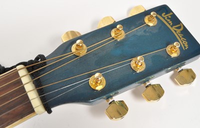 Lot 403 - JIM DEACON - LATE 20TH CENTURY ELECTRIC ACOUSTIC GUITAR WITH CASE