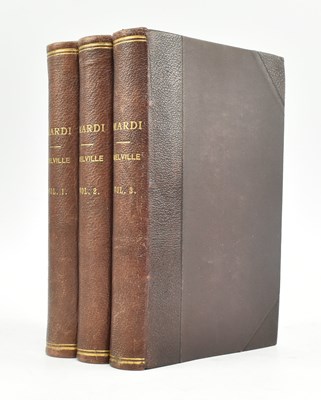 Lot 150 - MELVILLE, HERMAN. 1849 MARDI THREE VOLUME FIRST EDITION