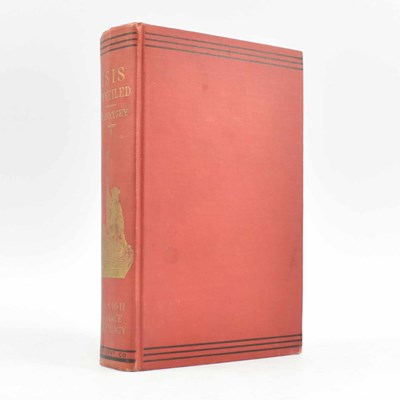 Lot 99 - THEOSOPHICAL INTEREST. 1931 ISIS UNVEILED BY H. P. BLAVATSKY CENTENARY ANNIVERSARY EDITION