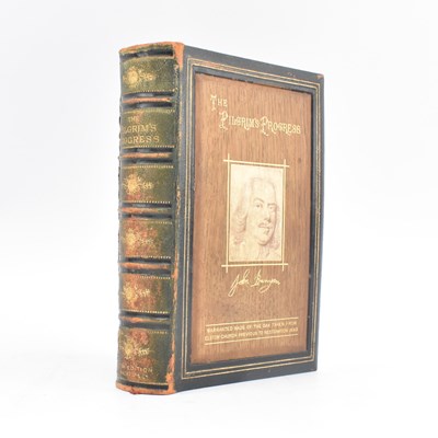 Lot 167 - BUNYAN, JOHN. 1881 THE PILGRIM'S PROGRESS, ELSTOW EDITION BOUND IN OAK BOARDS