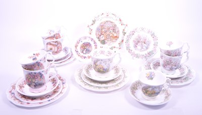 Lot 58 - ROYAL DOULTON - LATE 20TH CENTURY BRAMBLY HEDGE CHINA BREAKFAST SET