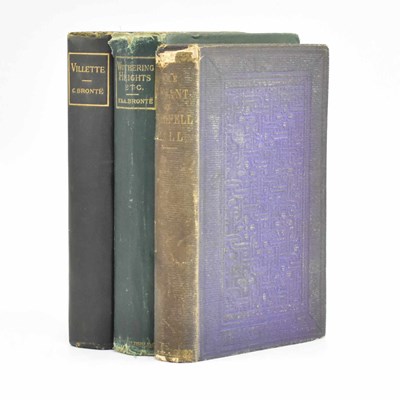 Lot 103 - BRONTE SISTERS. THREE VICTORIAN WORKS IN CONTEMP. BINDINGS, TWO UNDER PSEUDOYNYMS