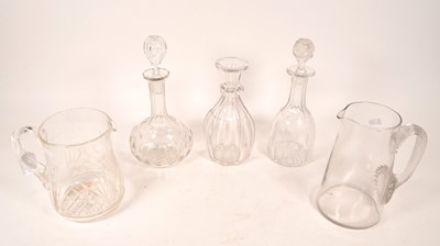 Lot 59 - COLLECTION OF 19TH CENTURY GLASS WARE
