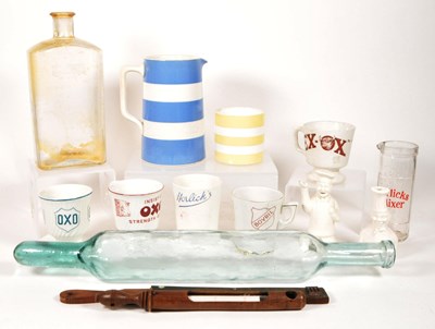 Lot 60 - COLLECTION OF 19TH & 20TH CENTURY CERAMICS AND GLASS KITCHENWARE