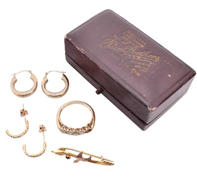 Lot 188 - COLLECTION OF 9CT GOLD JEWELLERY AF