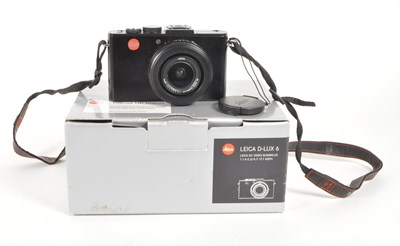 Lot 277 - LEICA - CONTEMPORARY D-LUX 6 DIGITAL COMPACT CAMERA