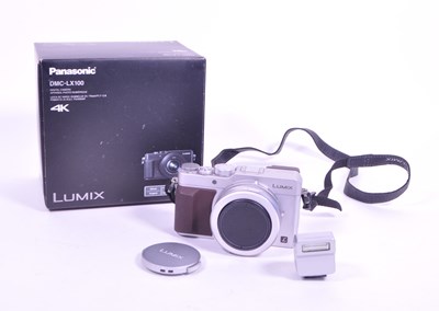 Lot 279 - PANASONIC - CONTEMPORARY DMC-LX100 COMPACT DIGITAL CAMERA