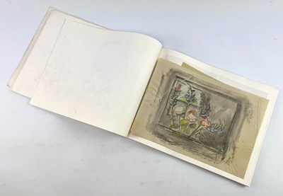 Lot 117 - ROBIN SYMES (1939-2023) - 2003 FULL ART SKETCHBOOK WITH ORIGINALS
