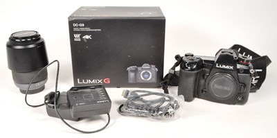 Lot 283 - PANASONIC - CONTEMPORARY DC-G9 DIGITAL MIRRORLESS CAMERA