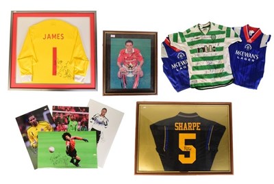 Lot 106 - FOOTBALL - COLLECTION OF SIGNED FOOTBALL SHIRTS