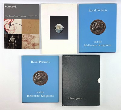 Lot 116 - ROBIN SYMES (1939-2023) - COLLECTION OF SIX CATALOGUES & SIMILAR