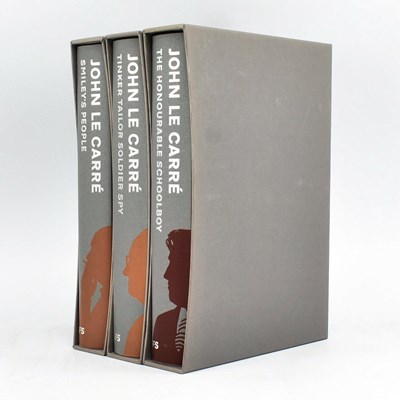 Lot 29 - FOLIO SOCIETY. THREE WORKS BY JOHN LE CARRE IN SLIPCASES