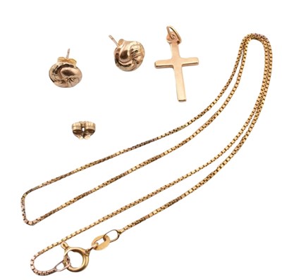 Lot 172 - COLLECTION OF 9CT GOLD JEWELLERY