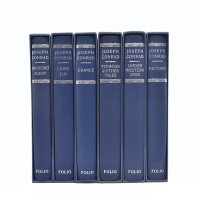 Lot 122 - FOLIO SOCIETY. SEVEN TITLES BY JOSEPH CONRAD IN SLIPCASES
