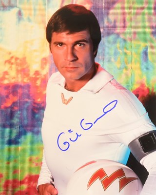 Lot 194 - GIL GERARD (BUCK ROGERS) - AUTOGRAPHED 8X10" PHOTOGRAPH - AFTAL