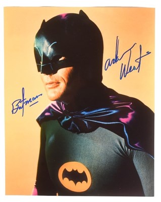 Lot 3 - ADAM WEST - BATMAN ABC SERIES - AUTOGRAPHED 8X10" PHOTO - AFTAL