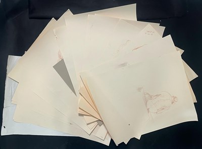 Lot 138 - ROBIN SYMES (1939-2023) - COLlECTION OF SKETCHES FROM LIFE DRAWING CLASSES