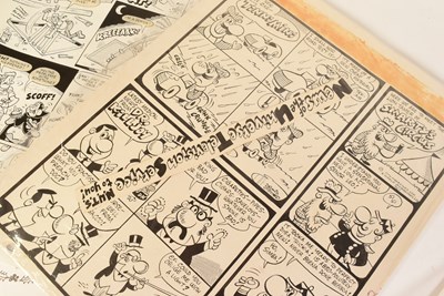Lot 150 - COMIC BOOK / ANNUAL ARTWORK - COLLECTION OF ORIGINAL ART