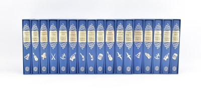 Lot 70 - FOLIO SOCIETY. SEVENTEEN OF TWENTY AUBREY-MATURIN NOVELS BY PATRICK O'BRIAN