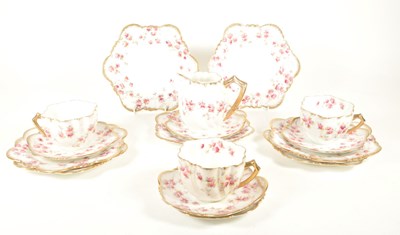 Lot 67 - EARLY 20TH CENTURY CHINA PORCELAIN PART TEA SERVICE