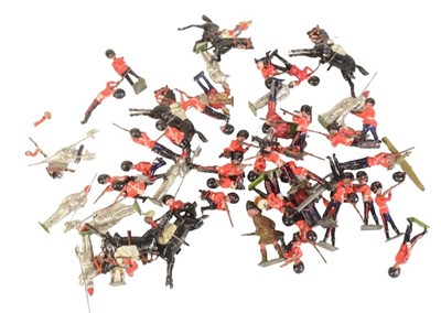 Lot 282 - MODEL SOLDIERS - VINTAGE BRITAINS LEAD TOY SOLDIERS