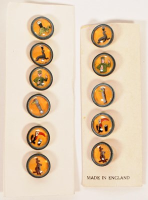 Lot 349 - GUINNESS - COLLECTION OF ELEVEN 20TH CENTURY VINTAGE BUTTONS