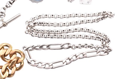 Lot 169 - COLLECTION OF SILVER & GILT JEWELLERY & FRAGMENTS AF