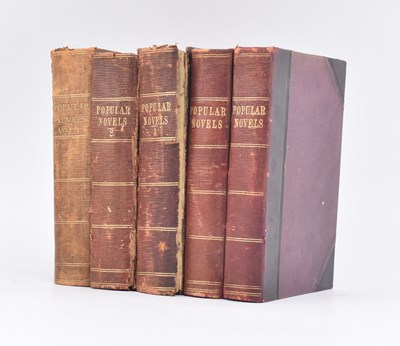 Lot 85 - STEAD'S MASTERPIECE LIBRARY. FIVE LATE VICTORIAN BOUND PENNY POPULAR ABRIDGED NOVELS