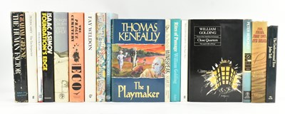 Lot 136 - MODERN FIRST EDITIONS. COLLECTION OF 17 TITLES INCL. WILLIAM GOLDING, ISAAC ASIMOV & SALMAN RUSHDIE