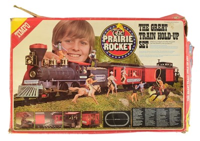 Lot 91 - THE PRAIRIE ROCKET - THE GREAT TRAIN HOLD-UP SET