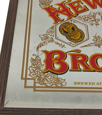 Lot 111 - NEWCASTLE BROWN ALE - PUB DISPLAY MIRROR