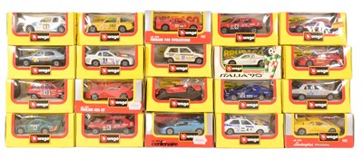 Lot 236 - DIECAST - COLLECTION OF BURAGO 1/43 SCALE DIECAST MODEL CARS