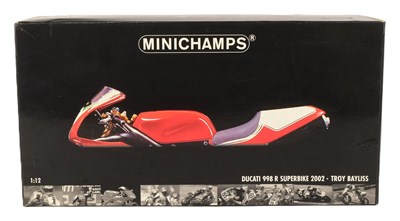 Lot 12 - DIECAST - MINICHAMPS 1/12 SCALE DUCATI MOTORCYCLE